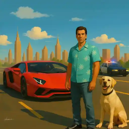 Aventador Vice Crime City